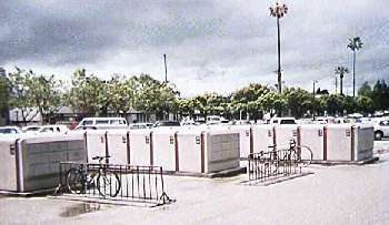 Bike Lockers in Mtn. View